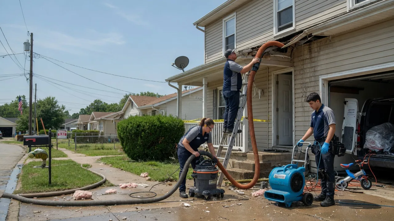 Water Damage Restoration in Leiters Ford, IN near me